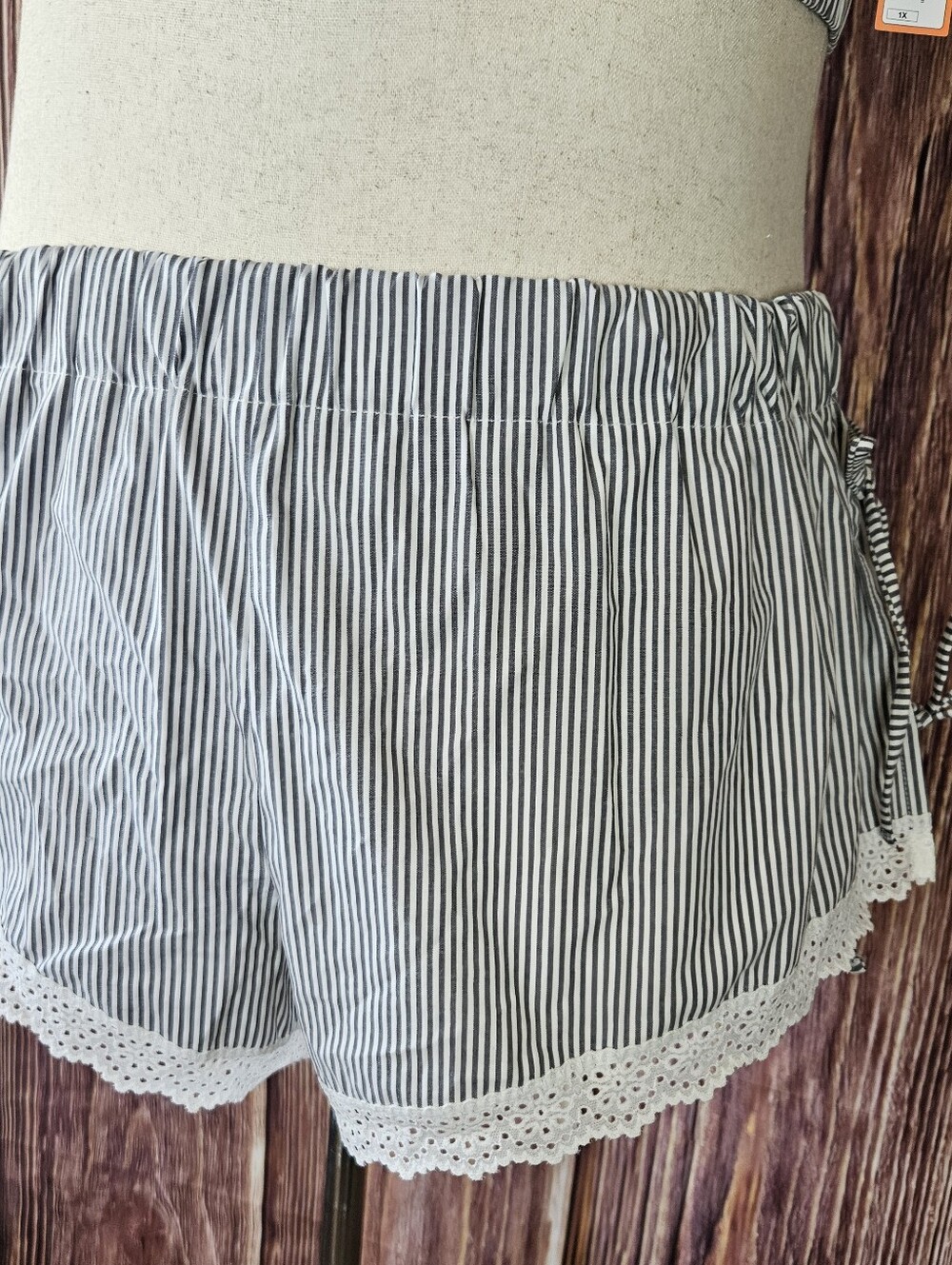 NWT Colsie Bralette And Shorts Loungewear Plus Size 1X - Picture 3 of 12